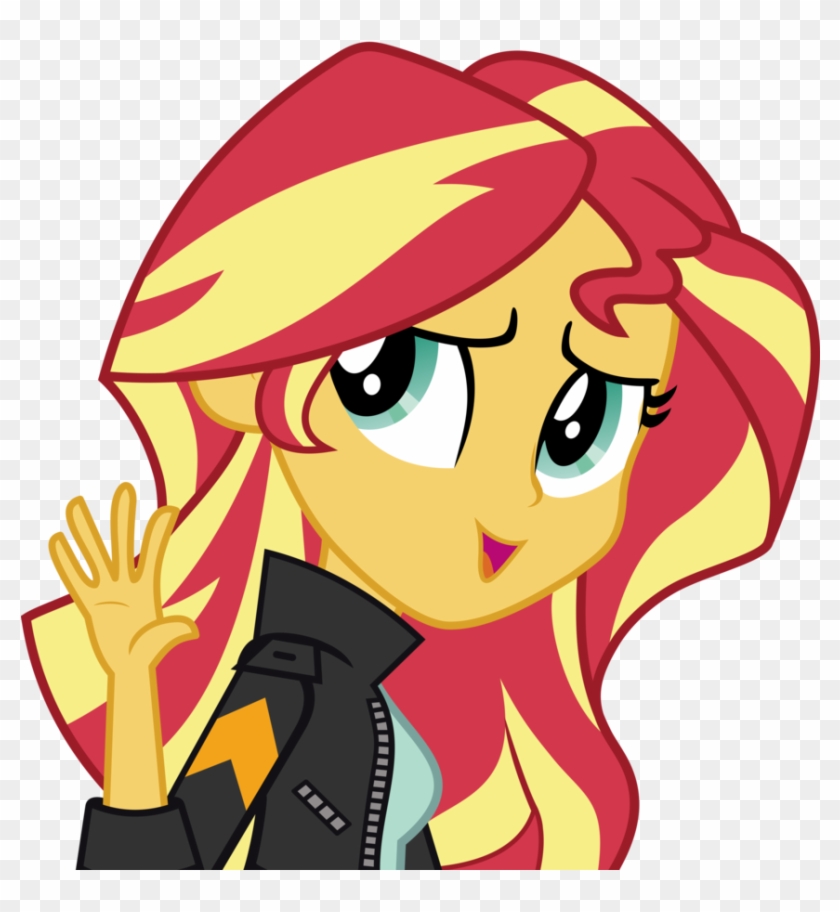 Mlp - Sunset Shimmer Eqg Png #1270220