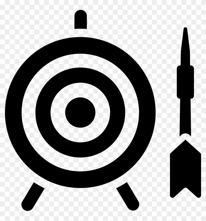 Dart And Target Of Concentric Circles Comments - Information #1270309