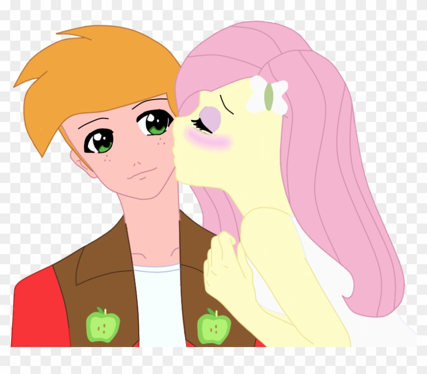 Fluttershy X Big Mac O - Equestria Girls Fluttershy And Big Mac #1270312