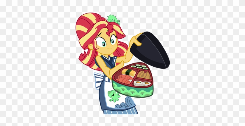 My Little Pony Equestria Girls Favourites By On Deviantart - Sunset Shimmer Sushi #1270324