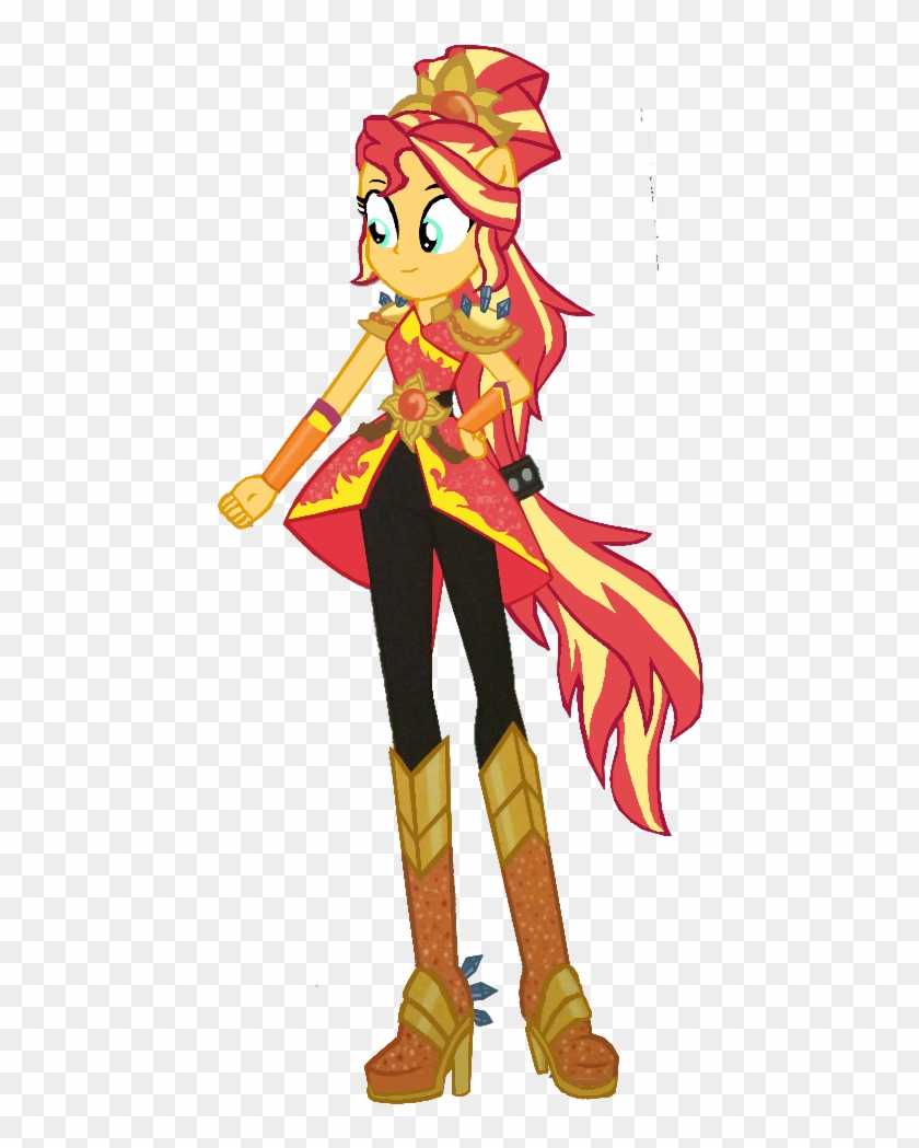 Sunset Ponied Up By Sunsetshimmer333 - Sunset Shimmer Pony Up #1270355