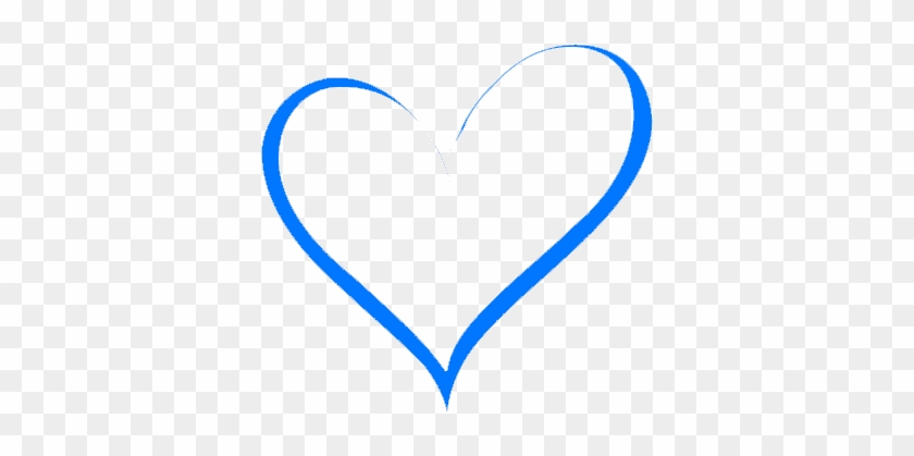 Fresh Blue Heart Clipart Index Oceanplasma - Blue Heart Png Transparent #1270374