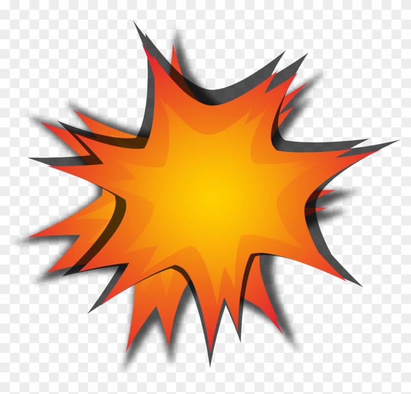 Free Cartoon Explosion Png - Explosion Sprite Transparent #1270607