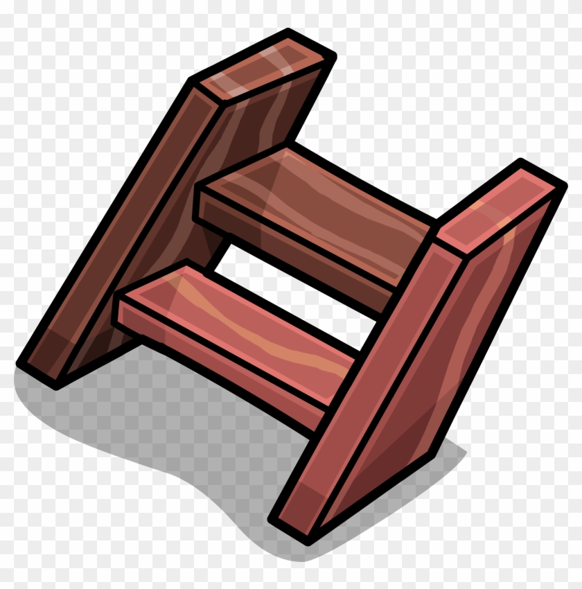 Short Wooden Steps Sprite 001 - Sprite #1270629