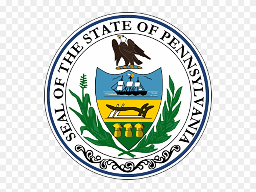 Pennsylvania Map - Seal Of The State Of Pennsylvania #1270694