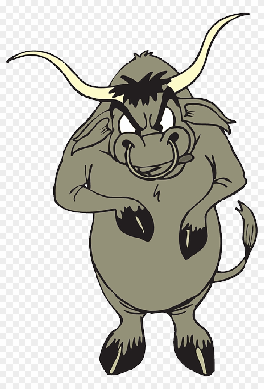 Away - Bull Clip Art #1270698