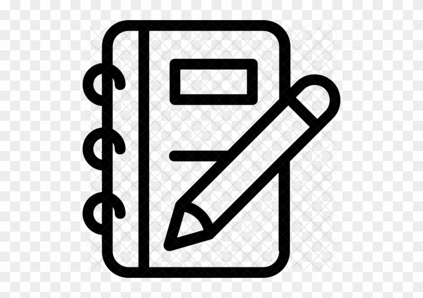 Notes Icon - Stationery Icon Png #1270702