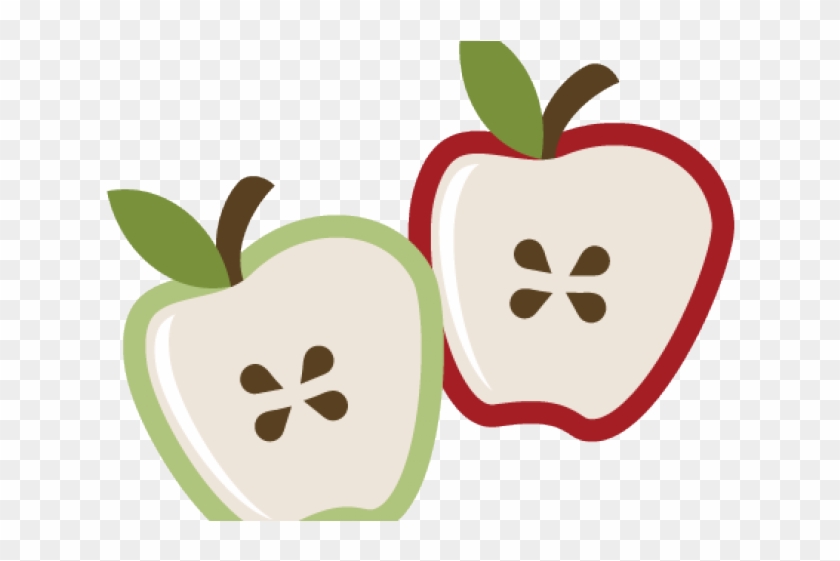 Cut Apple Cliparts - Scalable Vector Graphics #1270713