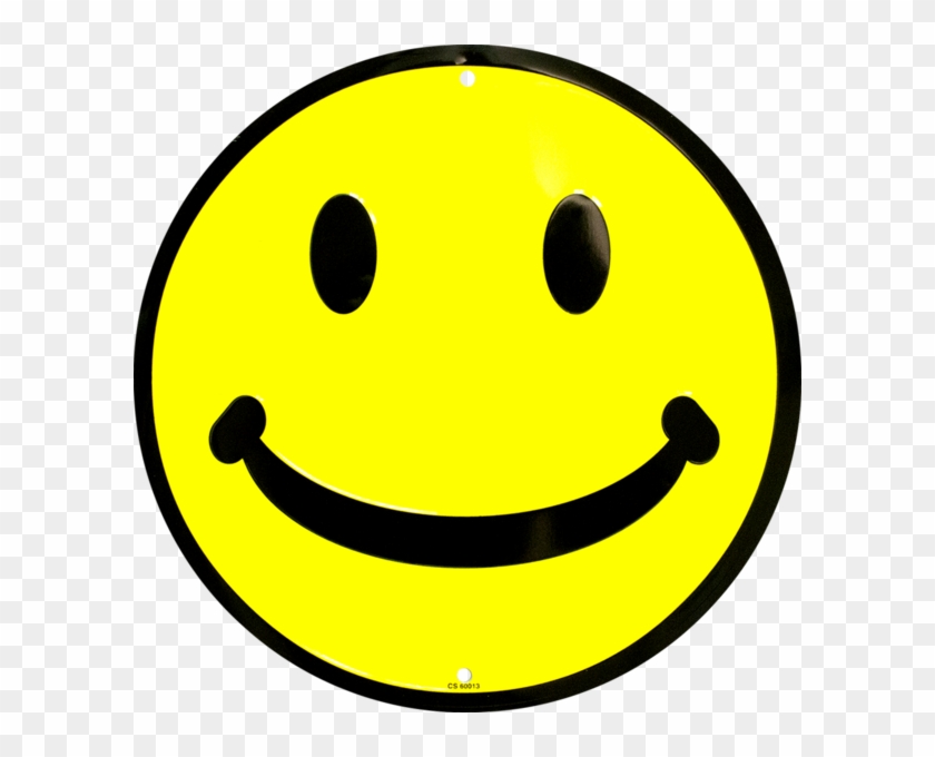 Smiley Face Circle Sign - Smiley Face Classic #1270751