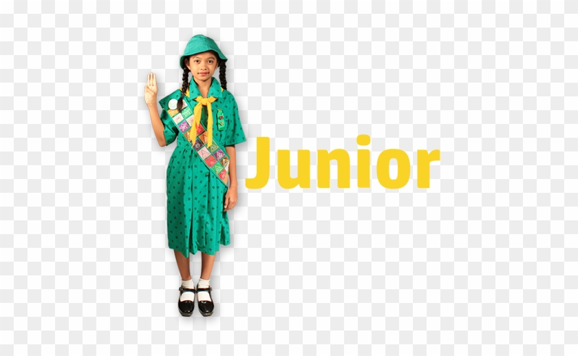 For Girls 9 To 12 Years Of Age - Girl Scout Of The Philippines Uniform #1270796
