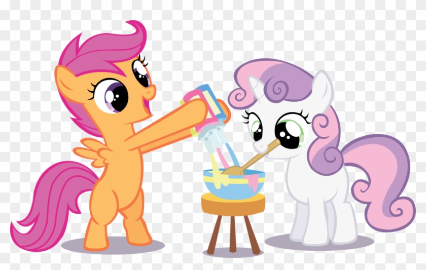 My Little Pony - Scootaloo And Sweetie Belle #1270905