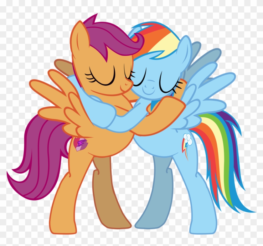 <b>my Little Pony Rainbow Dash</b> - Rainbow Dash And Scootaloo #1270918