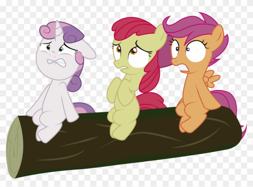 Cutie Mark Crusaders Scared Vector By Spectty On Deviantart - Angry Cutie Mark Crusaders #1271015