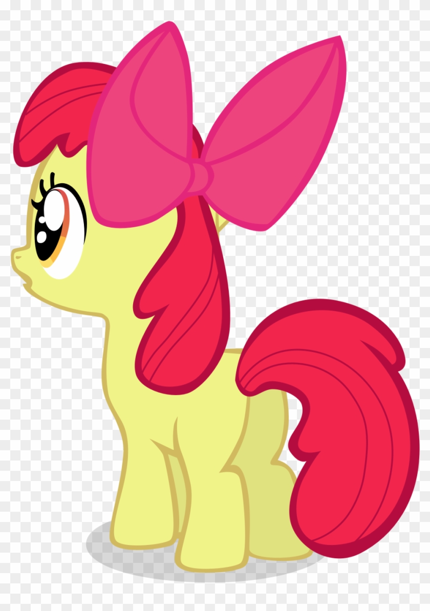 Applebloom - Apple Bloom Back Vector #1271059