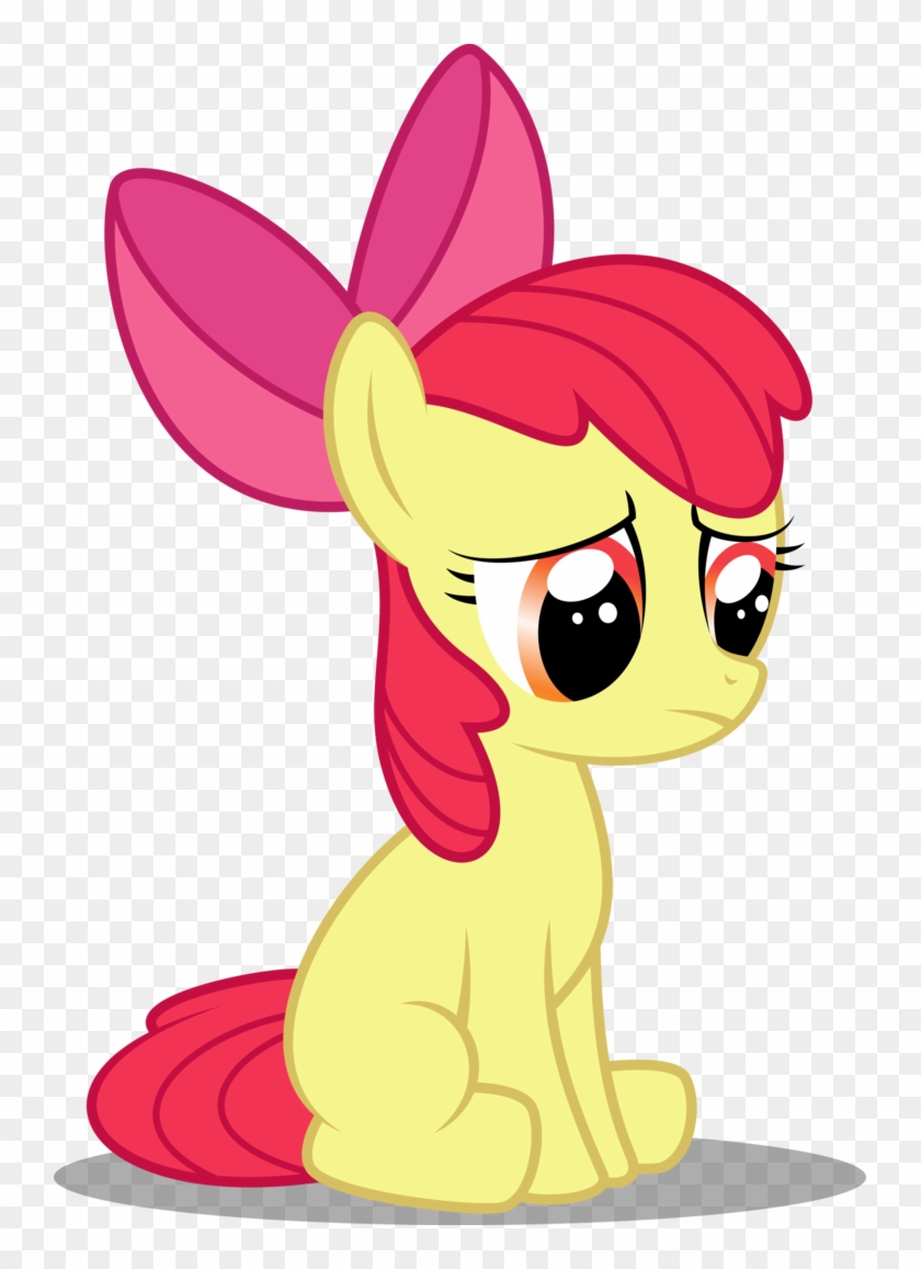 Sad Applebloom By Soren The Owl - Sad! #1271065