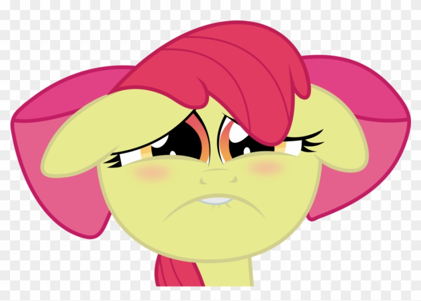 mlp baby apple bloom crying