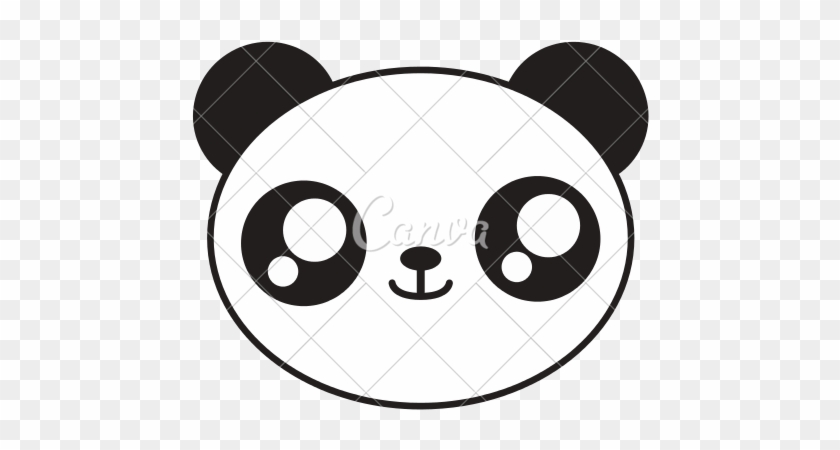 Giant Panda Bear Kavaii - Dibujos Kawaii De Pandas - Free Transparent PNG  Clipart Images Download