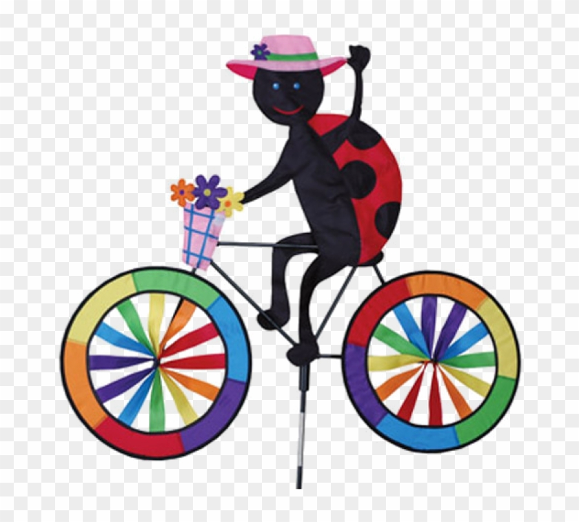Ladybug On A Bicycle Spinner - Premier Designs Ladybug Bicycle Spinner #1271249