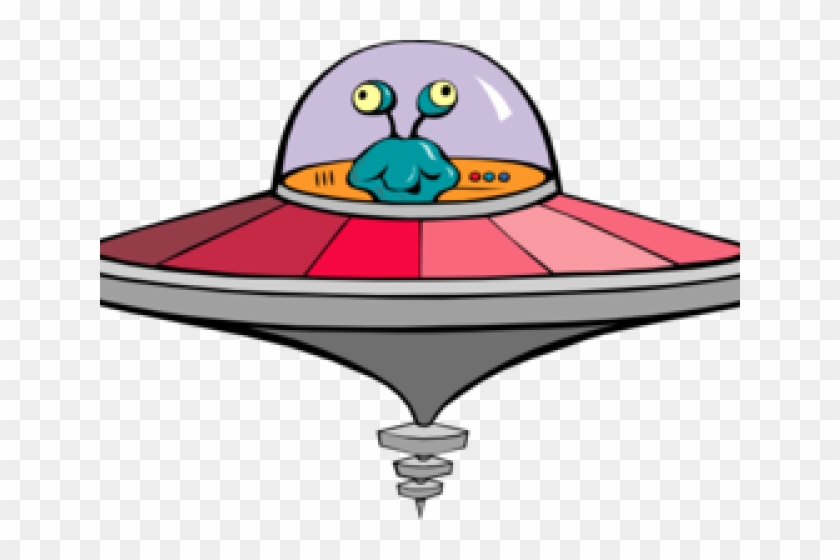 Alien Spaceship Cliparts - Alien In Flying Saucer #1271266