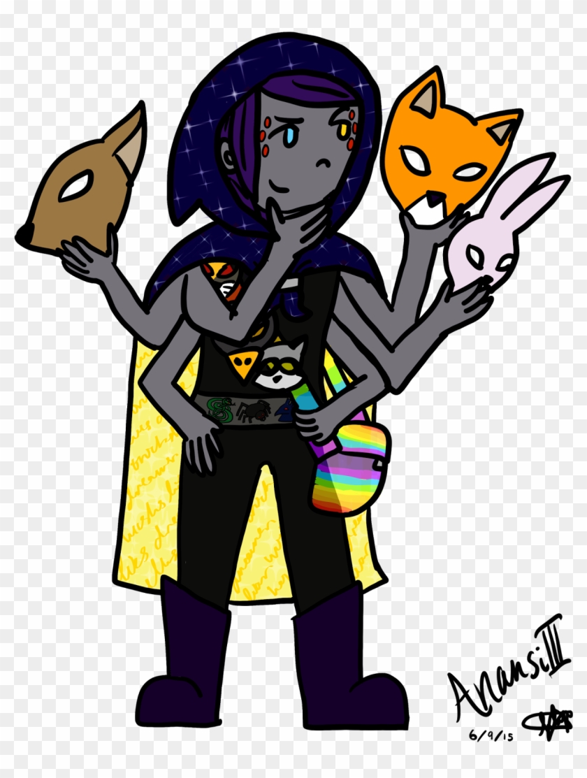 Anansi Iii Is The Grandchild Of Anansi - Cartoon #1271551
