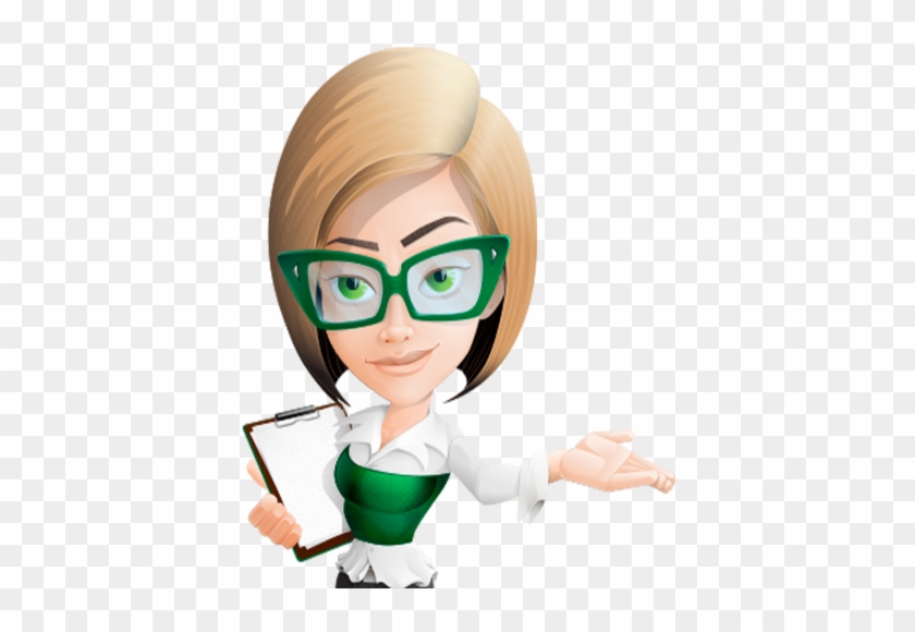 B4allb4u Manager Free Accounting Software - Vector Business Woman Girl #1271563