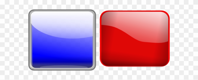 Glossy Buttons Clip Art At Clker - Free Red Glossy Button Png #1271566