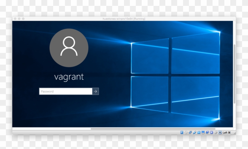 Creating A Windows 10 Base Box For Vagrant With Virtualbox - User Account #1271706
