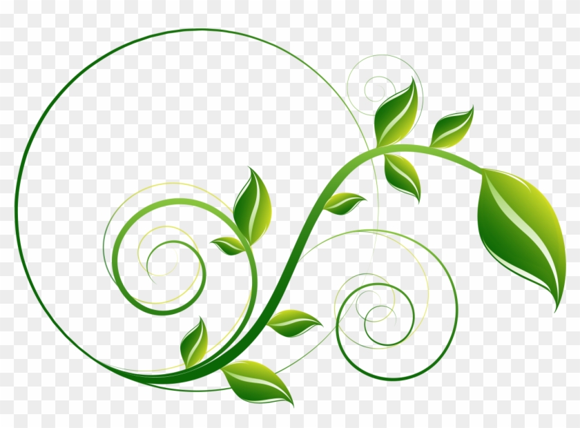 Green Leaf Pattern Vector - Green Leaves Vector Png #1271712