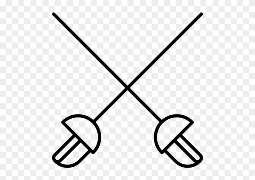 Fencing Duel Free Icon - Fencing #1271834