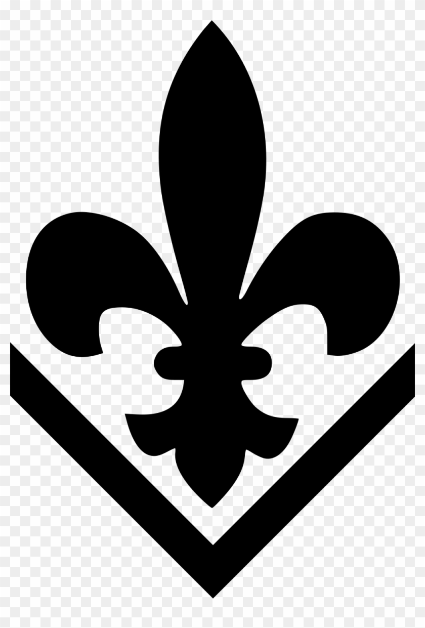 File - Lelievlet Zeilteken - Svg - Fleur De Lis Decal #1271920