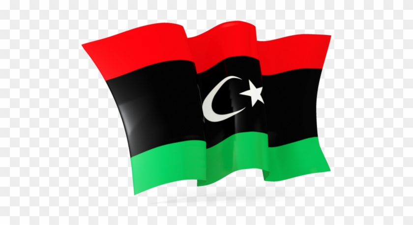 Illustration Of Flag Of Libya - Flag Of Libya Png #1271982