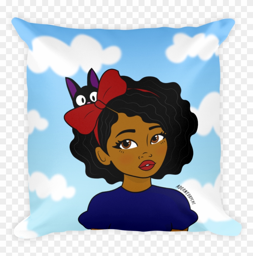 "little Kiki" Kiki's Delivery Service Inspired Throw - Kiki's Delivery Service #1272028