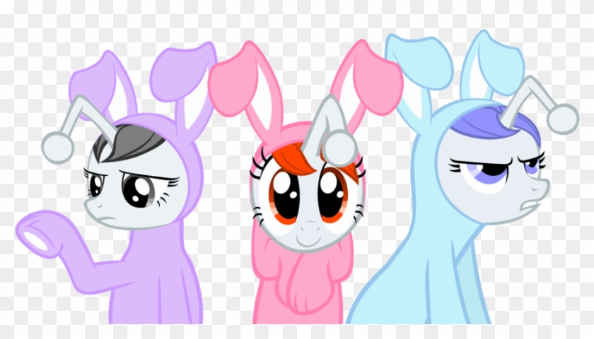 Pony Easter Bunny Costume Pink Nose Mammal Vertebrate - Cartoon #1272099