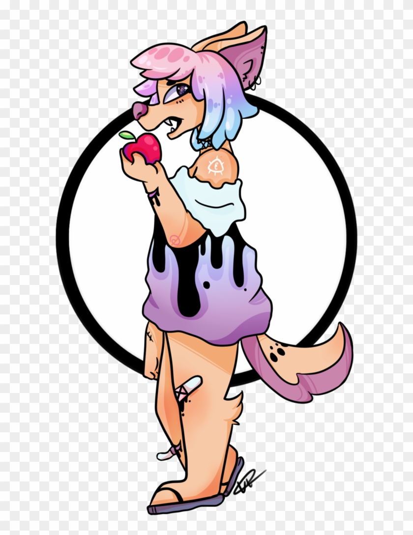 Pastel Gore Wolf White By Dreamba - Pastel #1272249