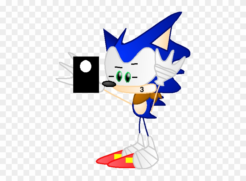 Sonic's Selfie Vector By Sonicthecomedianart - Sonic's Selfie Vector By Sonicthecomedianart #1272346