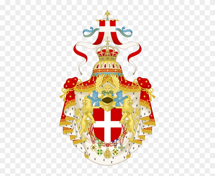 Coat Of Arms Of The Kingdom Of Italy - Order Of The Crown Of Italy #1272427