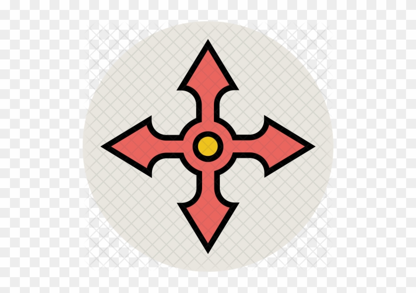 Crosshair Icon - Kingdom Hearts Roxas Symbol #1272781