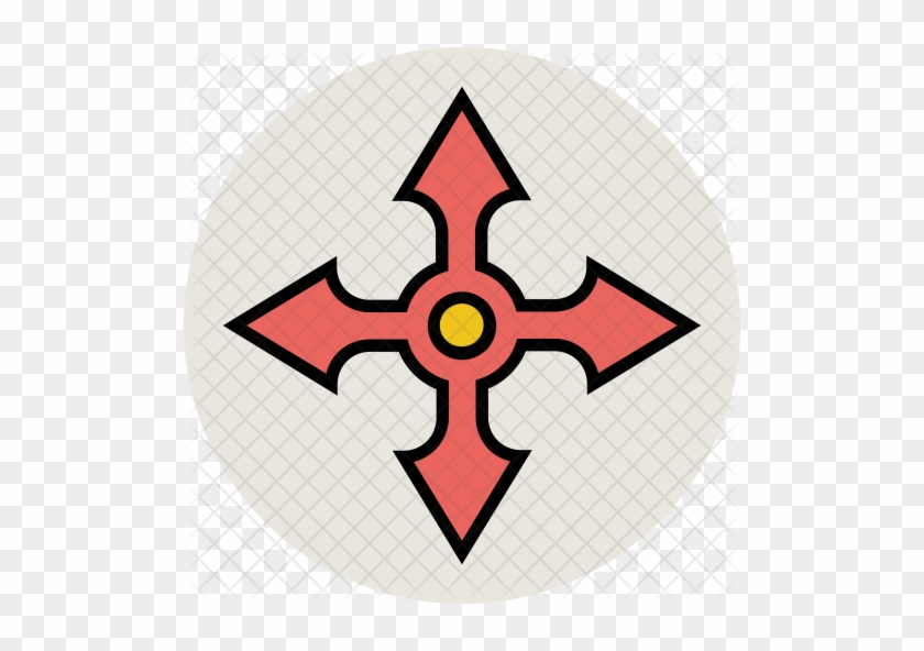 Crosshair Icon - Kingdom Hearts Roxas Symbol #1272781
