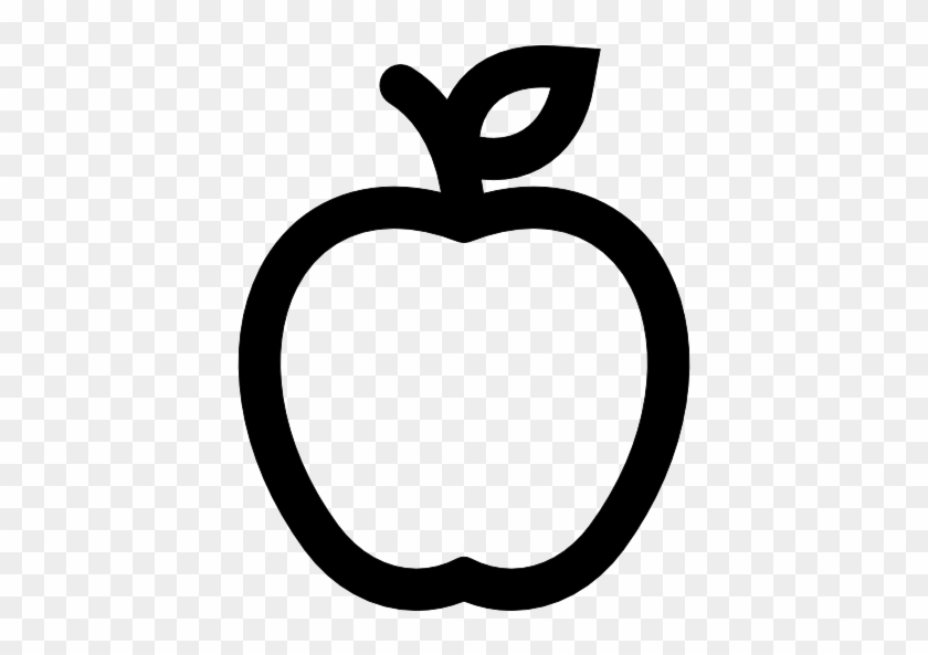 Apple Outline Free Icon - Apple Outline #1272791