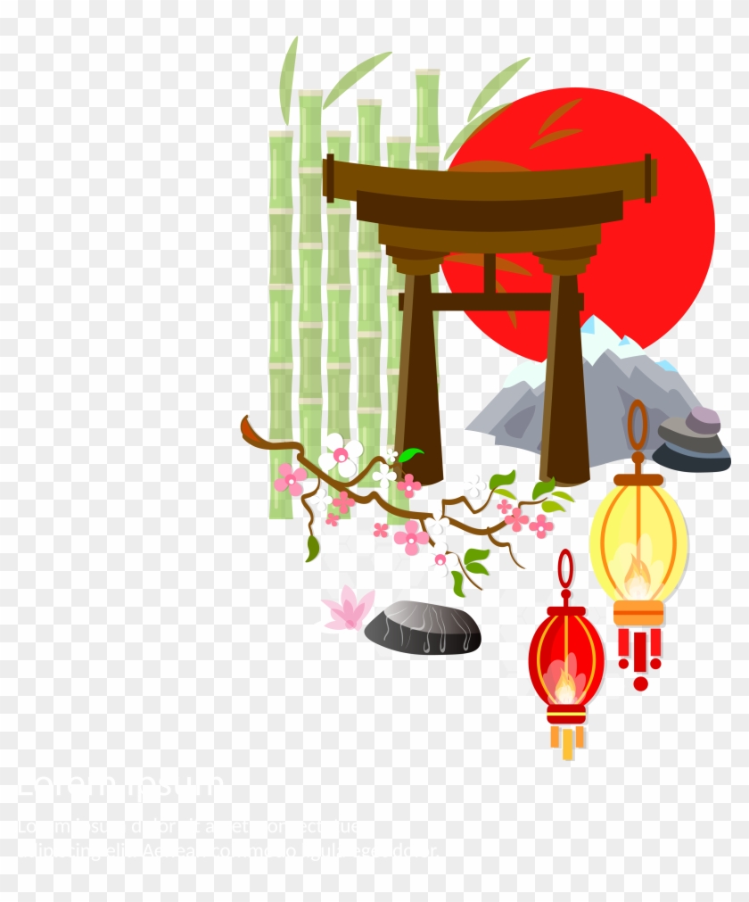 Culture Of Japan Illustration - Vector Graphics #1272847