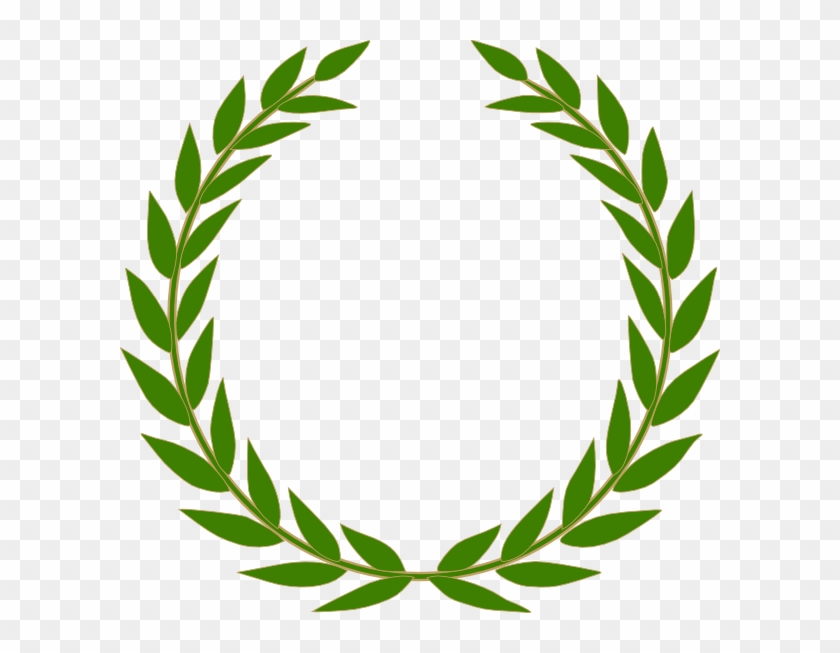 Olive Wreath Clip Art At Clker - Laurel Wreath #1272863