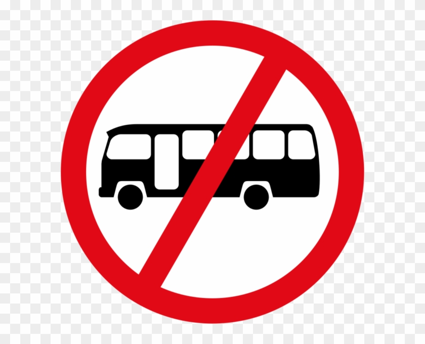 Minibus Prohibited Sign - Embankment Tube Station #1272912