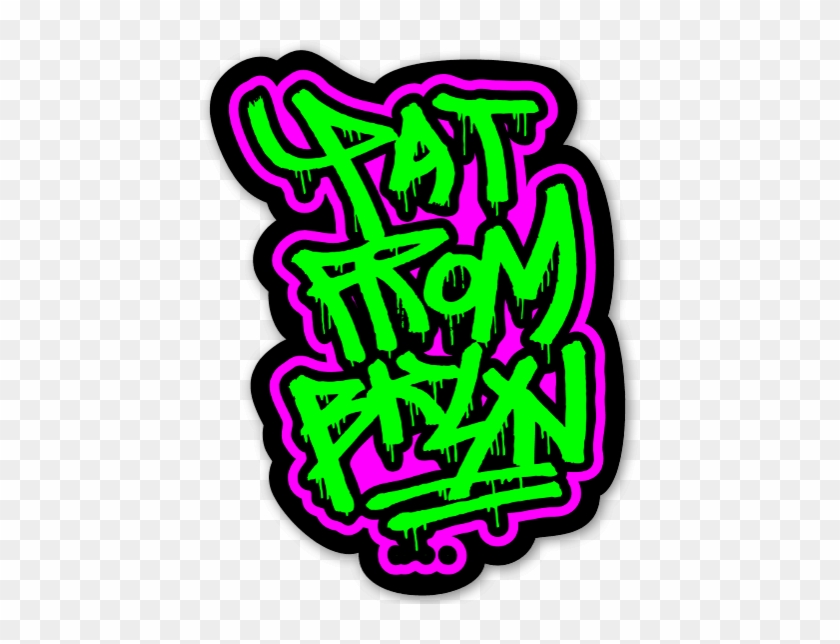 Sticker Graffiti Text Clip Art - Sticker Graffiti Text Clip Art #1273085