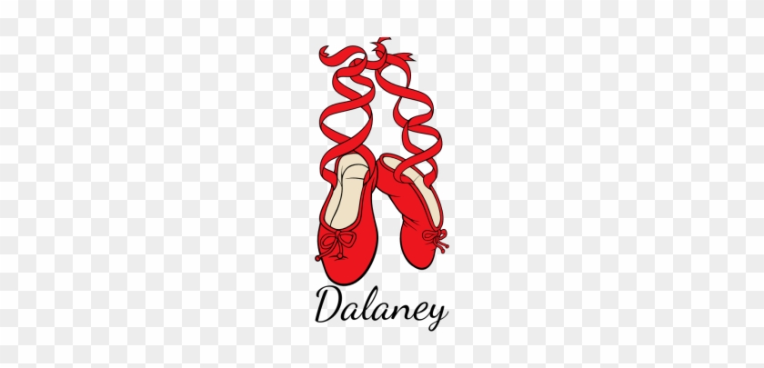 Personalized Ballet Shoes Decal - Woodware On Your Special Day Clear Magic Singles Stamp #1273096