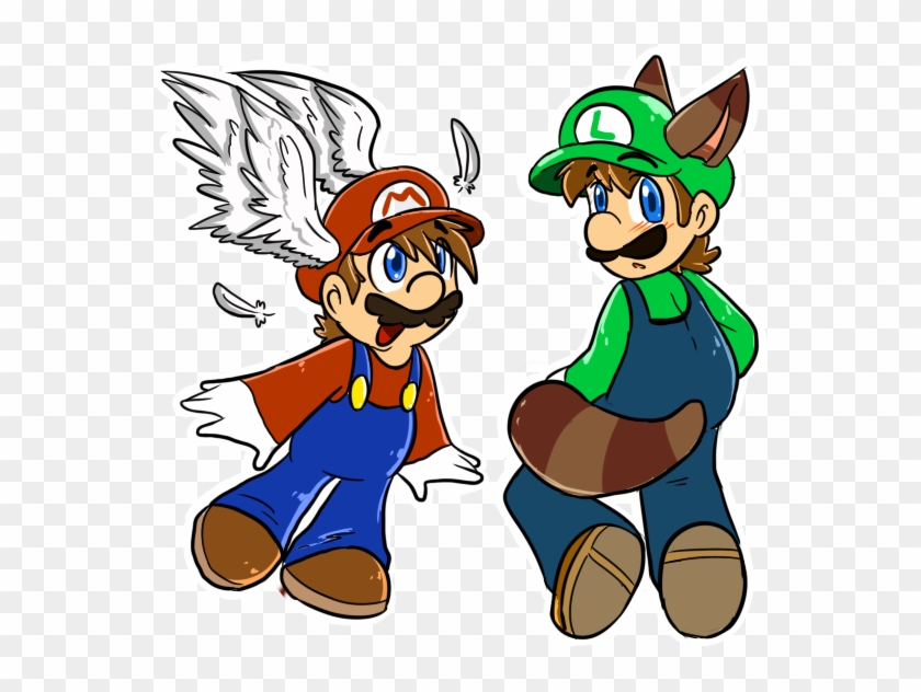 Free Cat High Five Drawing - Luigi Wing Cap #1273213