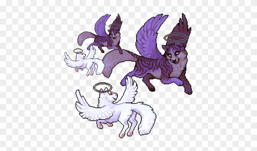 Angel Cats By Edelilah - Cartoon #1273290