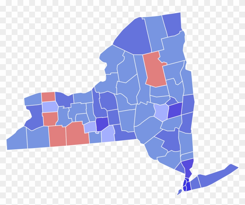 Collection Of New York Clipart - New York 2016 Election Results #1273568