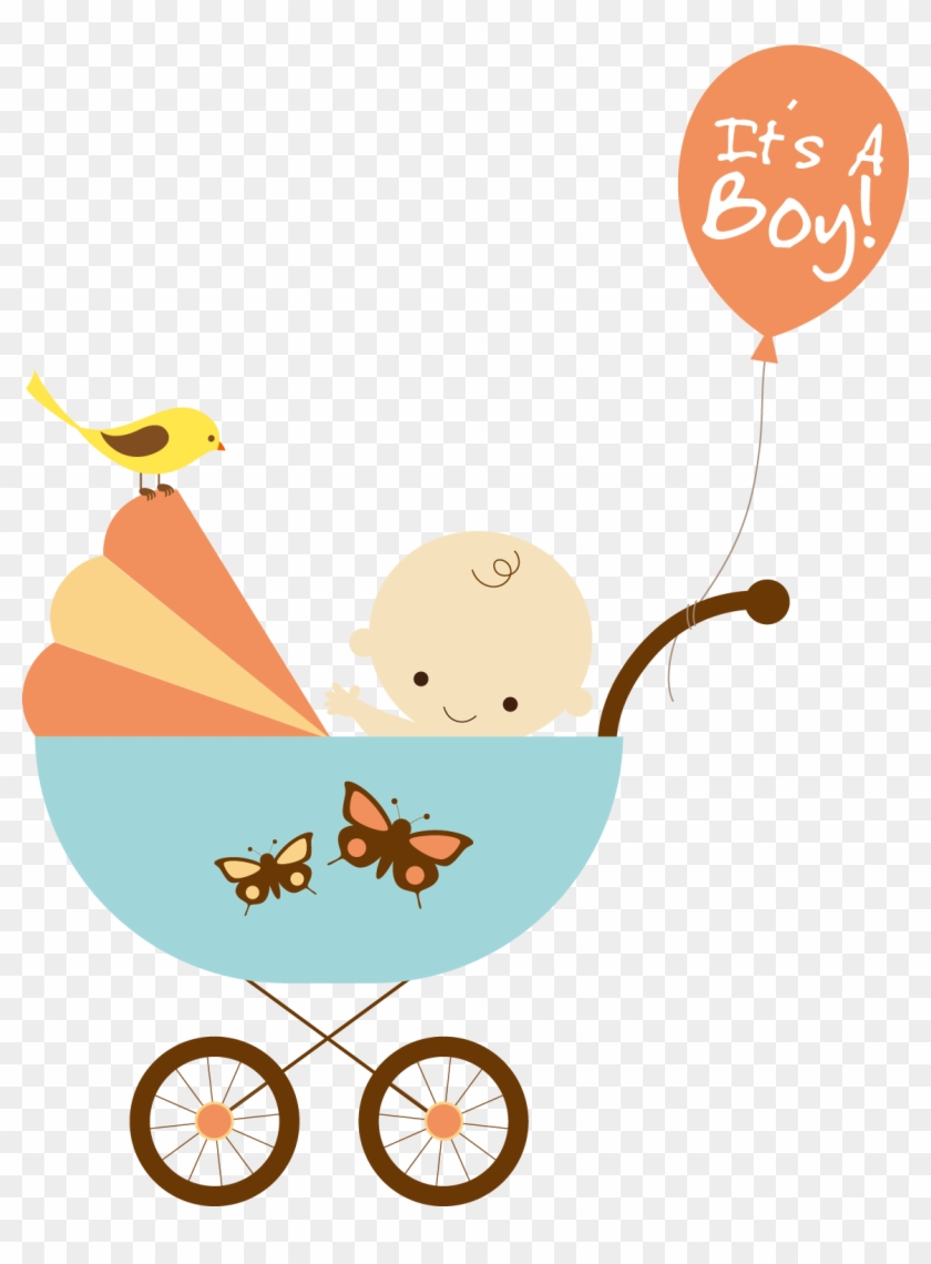 Stroller Vector Material Png - Baby Stroller Vector Png #1273643