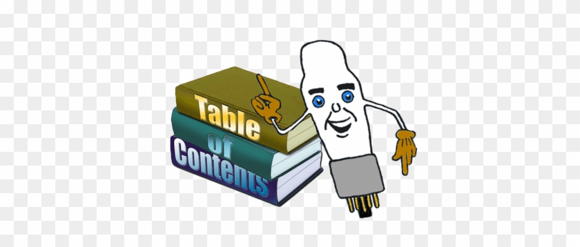 Table Of Content Clipart #1273665