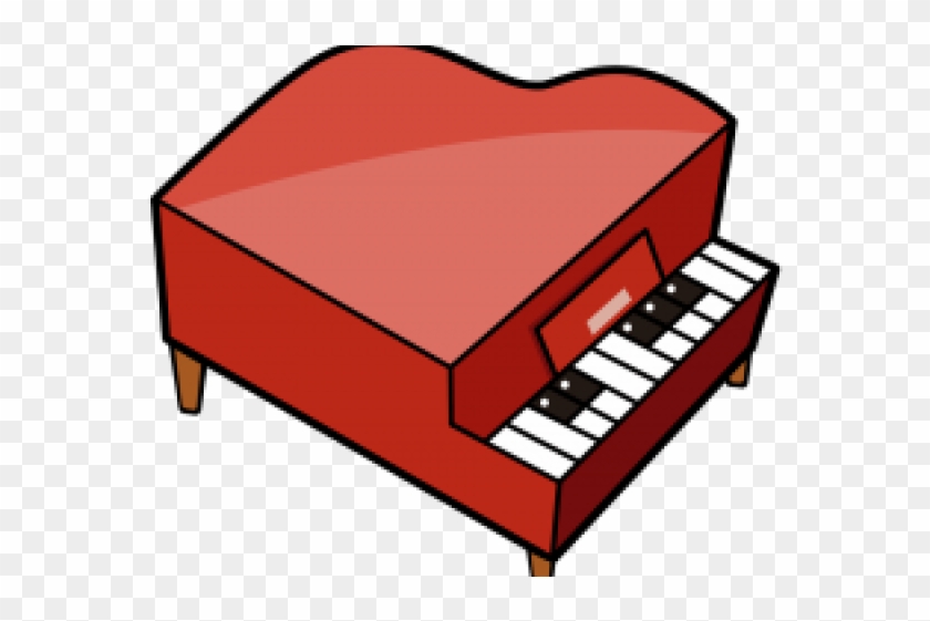 Piano Clipart Red Piano - Object That Produces Sound #1273860